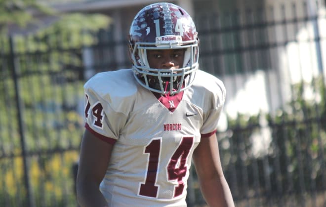 Allen Boykins was the backbone on defense for a Norcom team that finished 9-2 overall