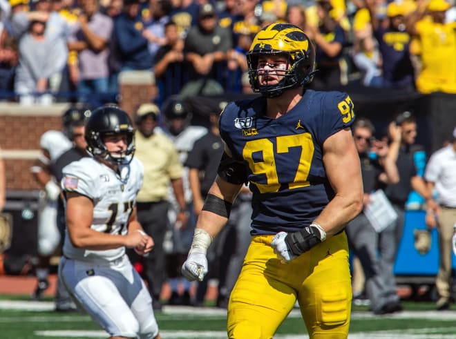 Michigan football legacy Aidan Hutchinson Chris Hutchinson