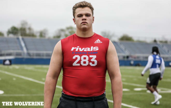 In-state defensive tackle Alex VanSumeren is committed to Michigan Wolverines football recruiting.
