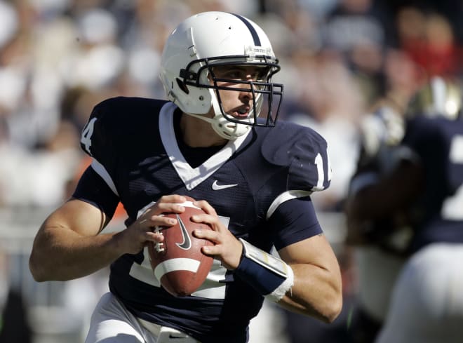 Penn State Nittany Lions quarterback Anthony Morelli