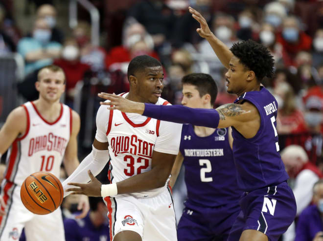 Ohio State's EJ Liddell scored 17 points in the first five minutes and finished with 35.