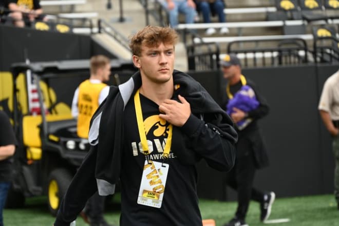 Following the future on Iowa Hawkeyes football recruiting Kadyn Proctor ...