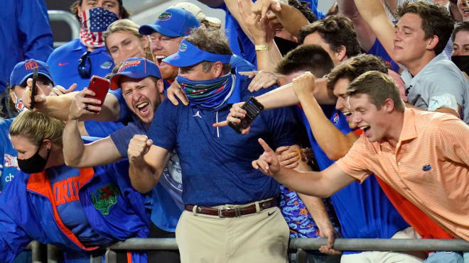 Florida coach Dan Mullen. 