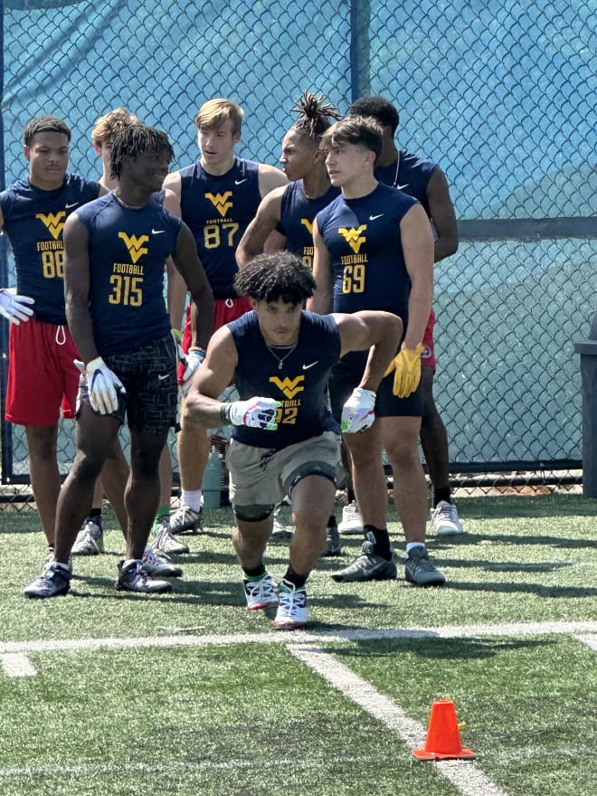 Collins performed at the first one-day West Virginia camp of the summer.