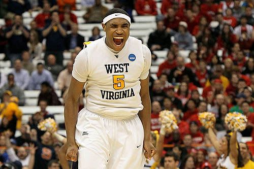 Jones was a standout recruit and player for the West Virginia Mountaineers basketball program.