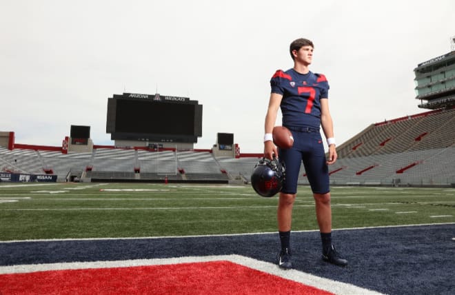 Rivals100 quarterback Grant Gunnell finally pulled the trigger on his long-awaited commitment to Arizona Wednesday afternoon