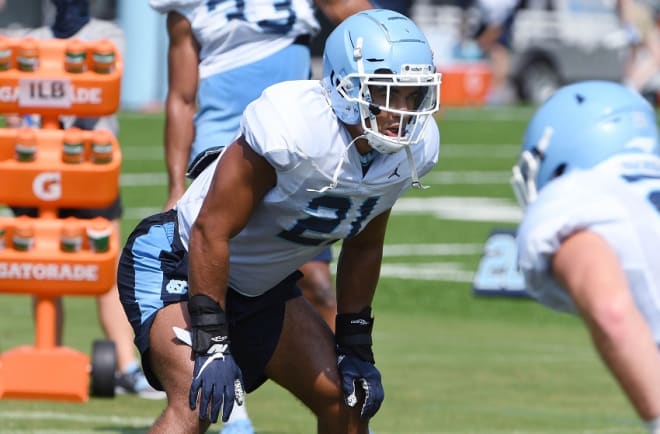 UNC completed its third practice of fall camp Saturday morning and afterward four Tar Heels spoke about it and the team in general.