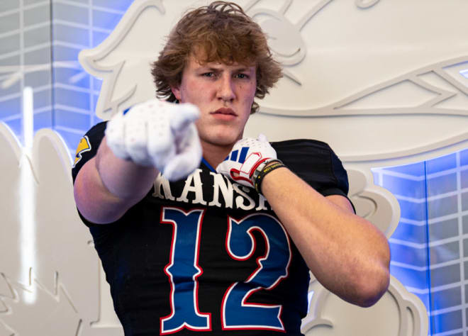 Grimes made the switch to Kansas after his official visit last weekend