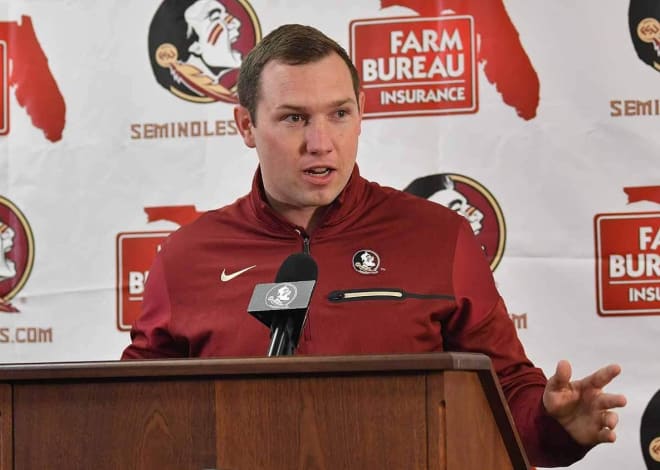 FSU offensive coordinator Kenny Dillingham says the Seminoles' coaches could see a change in their players late last season.