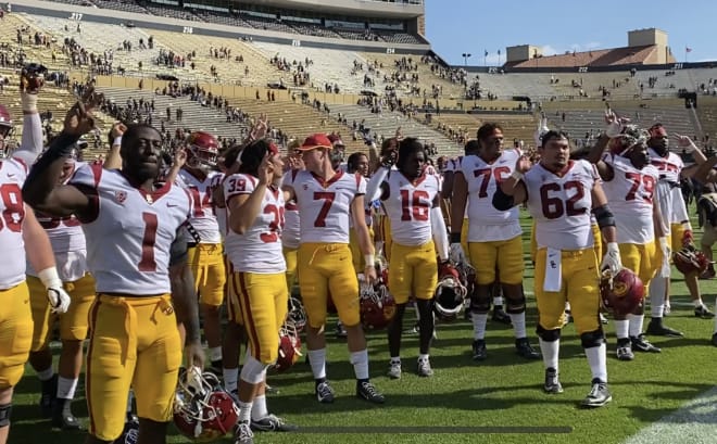 WATCH: Postgame reaction from USC coaches, players after win at
