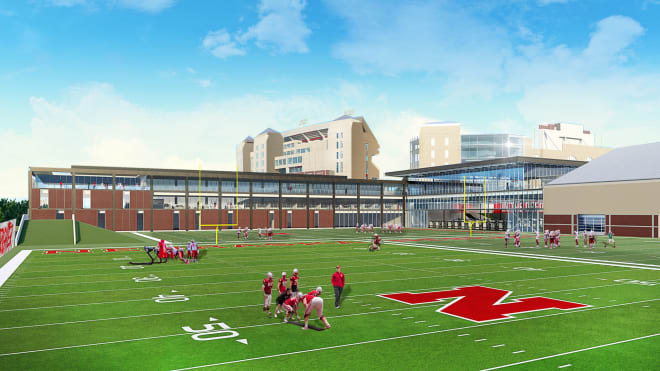 Nebraska's new $155 million football facility will be over 350,000 square feet. 