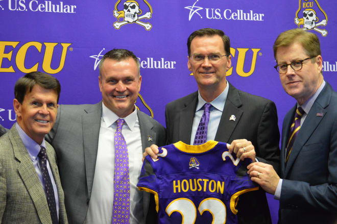 Dave Hart, Mike Houston, Jon Gilbert and Cecil Staton have gone a long way toward rebuilding ECU football.