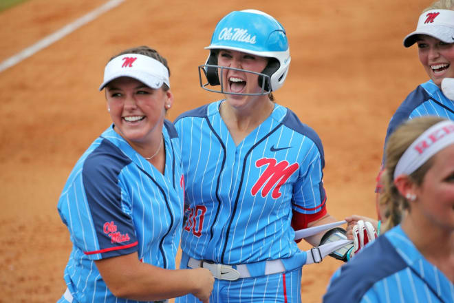 Ole Miss swept ULL Sun day to advance to the super regional round in Tucson, Ariz.