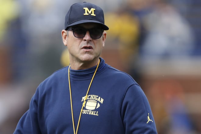 Jim Harbaugh will see his vision fulfilled Saturday night, his team getting to play in a 2020 opener.