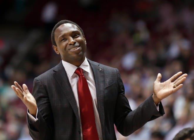 Alabama head coach Avery Johnson said the team is close to finalizing a home-and-home series with Arizona. Photo | USA Today