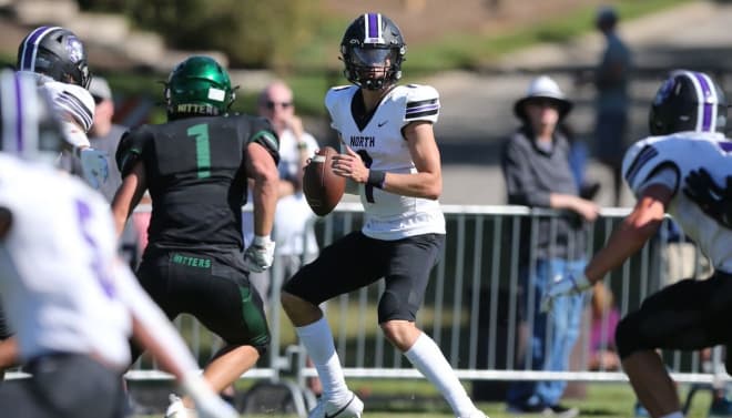 Northwestern offered 2026 QB Owen Lansu on March 30.