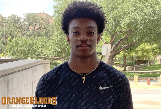 2023 CB Jordan Matthews made his first visit to Austin last Friday.