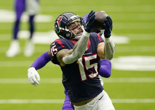 Irish in the NFL: Will Fuller has record-setting day for Texans