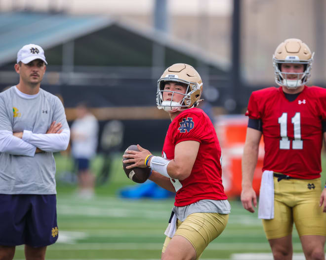 Notre Dame football moves up in polls with week off - InsideNDSports