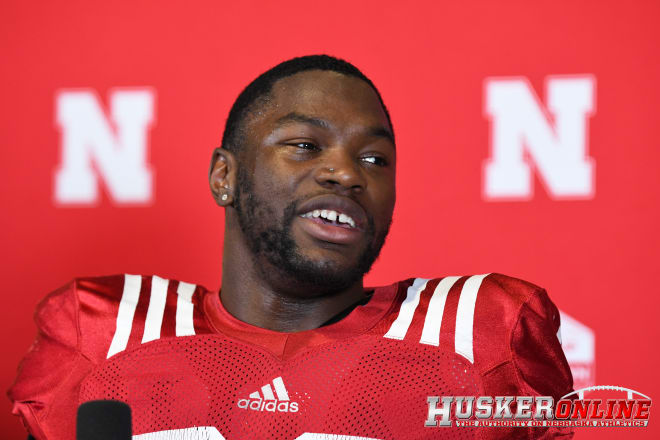 Nebraska running back Anthony Grant