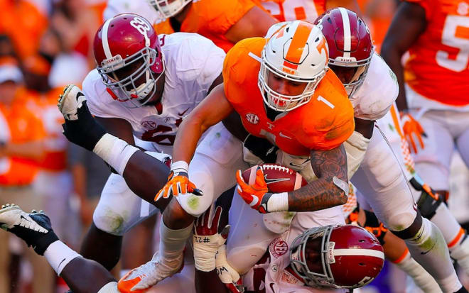 Alabama has beaten Tennessee 10 games in a row | Getty Images 