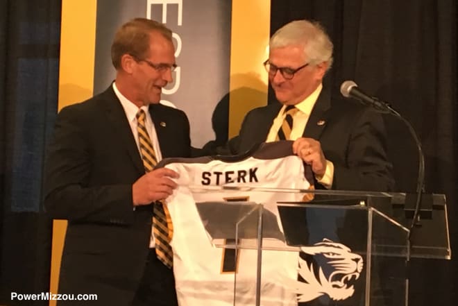 Athletics director Jim Sterk was among the many administrators to lash out against the NCAA's decision to uphold Missouri's sanctions.