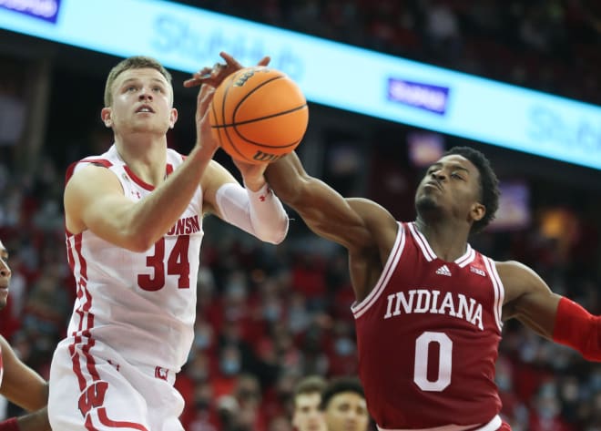 Indiana lost a 22-point lead in a disappointing loss to Wisconsin. 