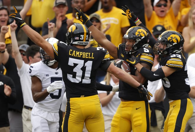 Iowa's Jack Campbell, Jestin Jacobs, and Seth Benson were named to the Butkus Watch List.