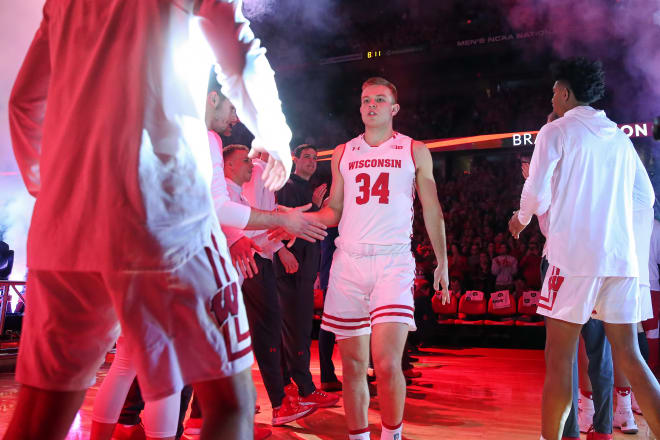 Brad Davison is one of nine seniors expected to return next season at Wisconsin.