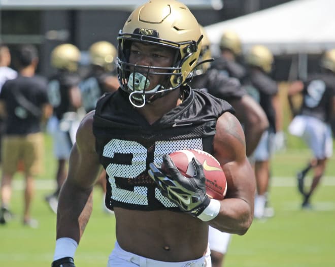 Purdue senior running back Tario Fuller's aim to remain healthy for his final season with the Boilermakers has hit an apparent setback.
