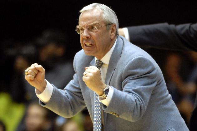 Roy Williams' teams usually bounce back strong after suffering consecutive losses.