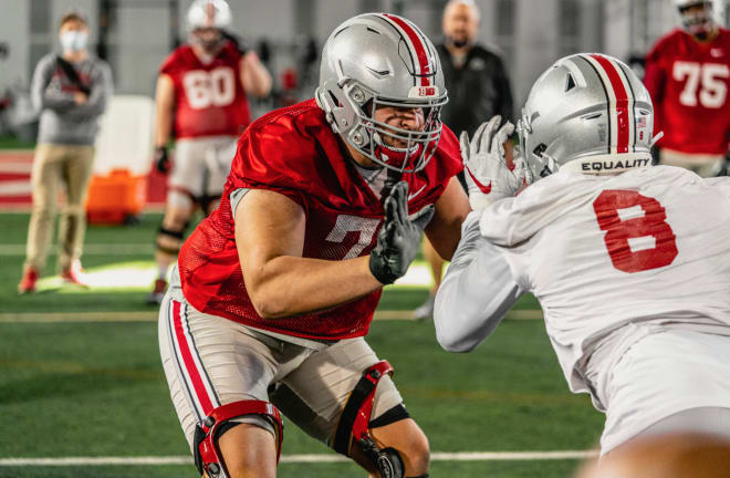 The second-year Buckeye played just four snaps last season, but turned heads during spring camp.