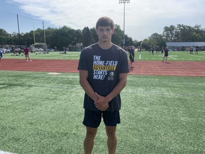 New 2022 Kansas State wide receiver commit Tyson Struber