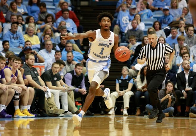 Black can play the point, Roy Williams says. 