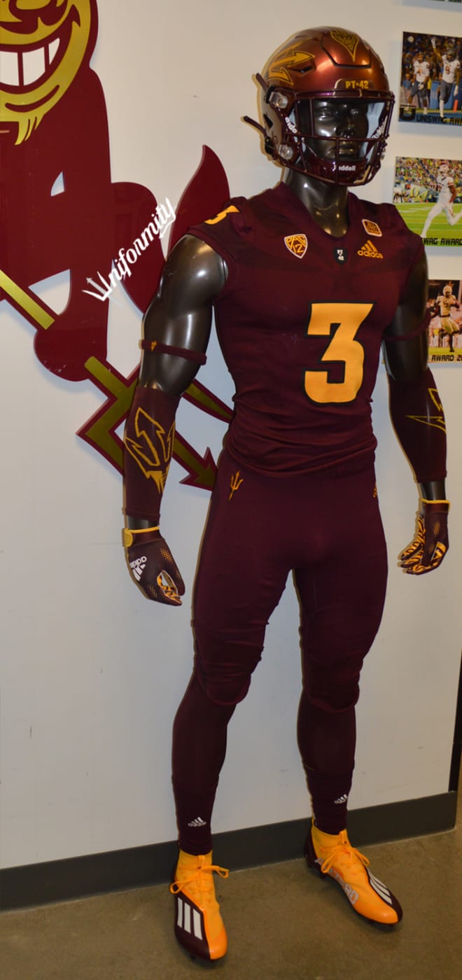 ASU uniforms to primarily be maroon and gold