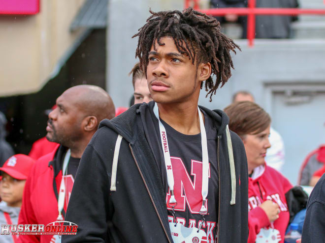 2021 Omaha Creighton Prep tight end A.J. Rollins committed to Nebraska Monday afternoon.
