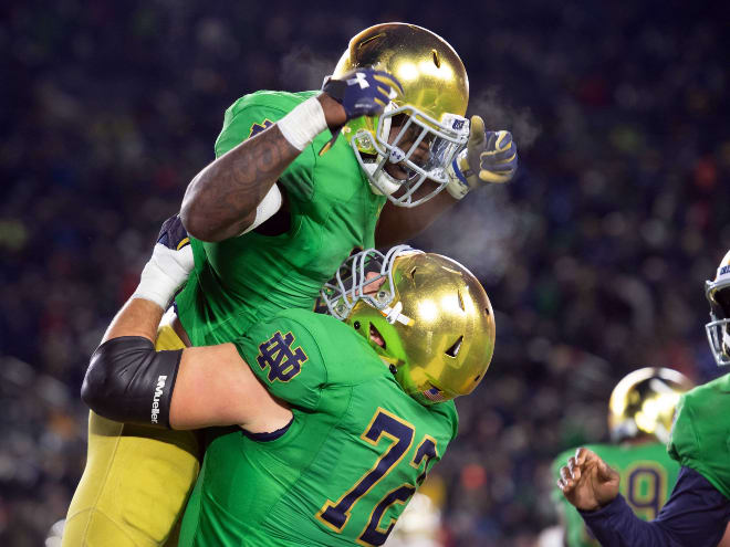 Notre Dame football reveals names on green jerseys for Cal game -  InsideNDSports