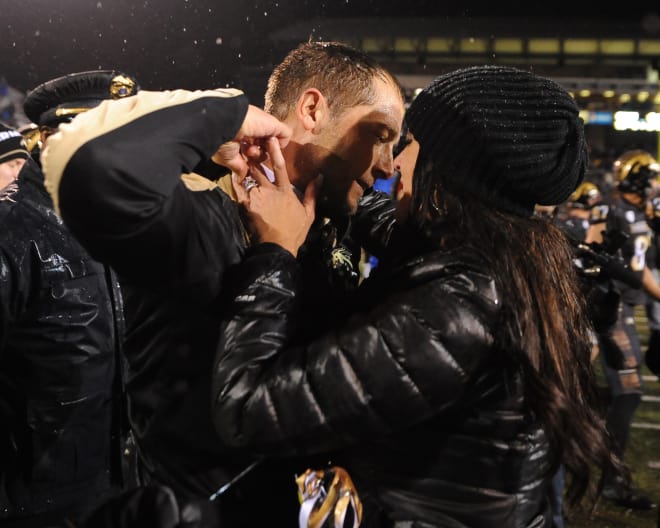 Life is good for P.J. Fleck. He's turned Western Michigan into a national story, his wife can't keep her hands off him and he's got his choice of jobs. So he's thinking about going to Purdue? P.J, my man, don't mess a good thing to live West Lafayette. 