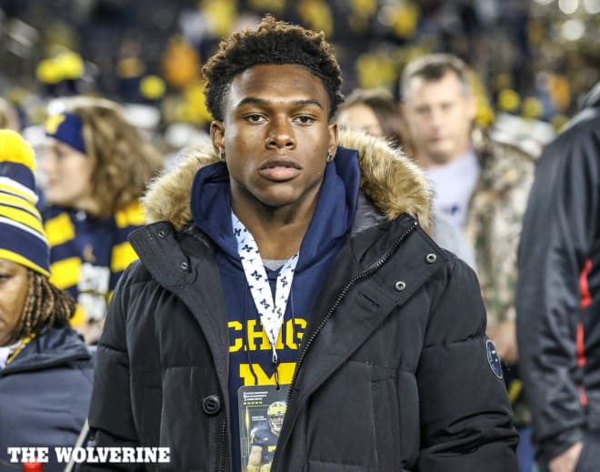 Michigan commit Giles Jackson of Oakley (Calif.) Freedom felt very at home during his recent visit to Ann Arbor.