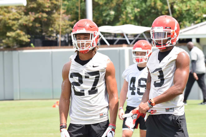Kirby Smart hopes to know more about Tyson Campbell (foot) after practice today.