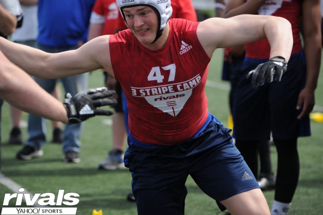 Three-star defensive end Braiden McGregor has been one of Michigan's top targets for a long time. His upside is through the roof.