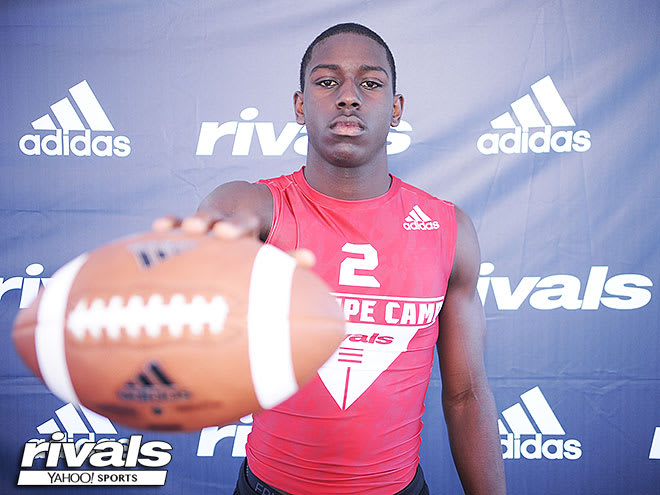 Evans looked good at the Rivals Camp in Orlando