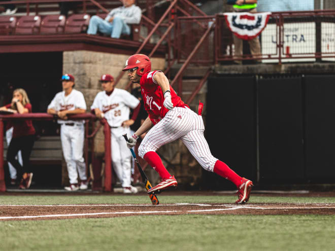 Nebraska baseball junior outfielder Riley Silva