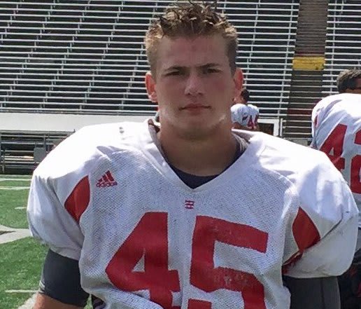 Class of 2018 linebacker Mitchell Riggs visited Iowa City this past weekend.