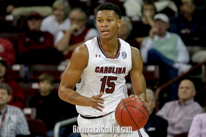 PJ Dozier scored a career-high 21 points Thursday night as the 20th-ranked Gamecocks (6-0) held off a stubborn Vermont squad, 68-50, at Colonial Life Arena.