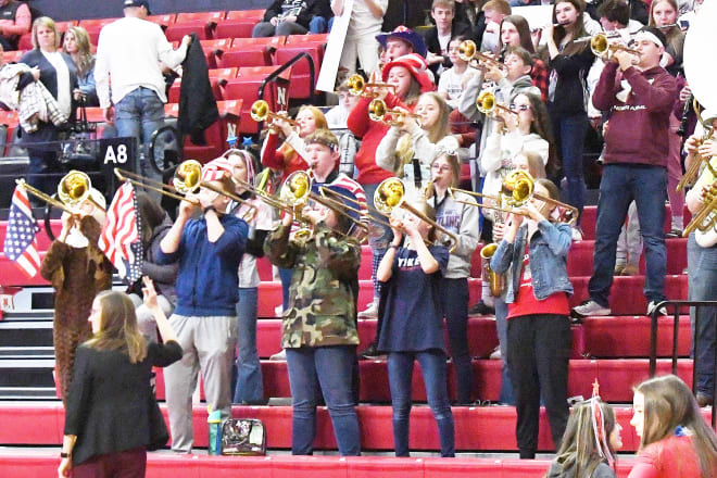 Lots of great basketball on Thursday but not sure I saw/heard anything better than the Crofton brass section. Except for maybe that Britt Prince bounce pass...