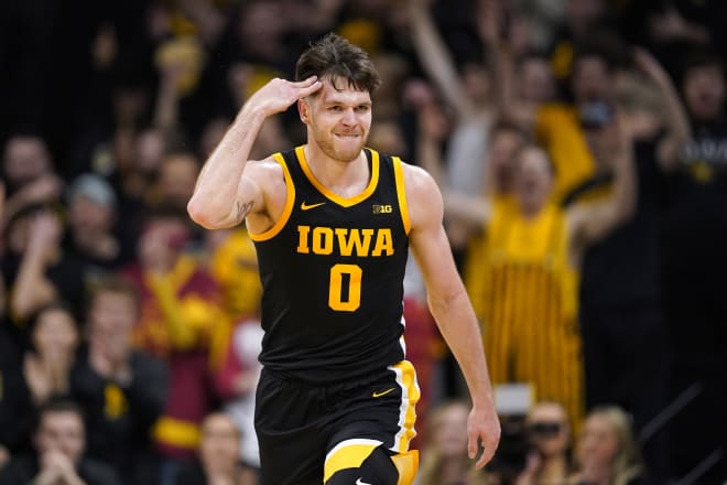 Filip Rebraca had 22 points and 11 rebounds for the Hawkeyes.