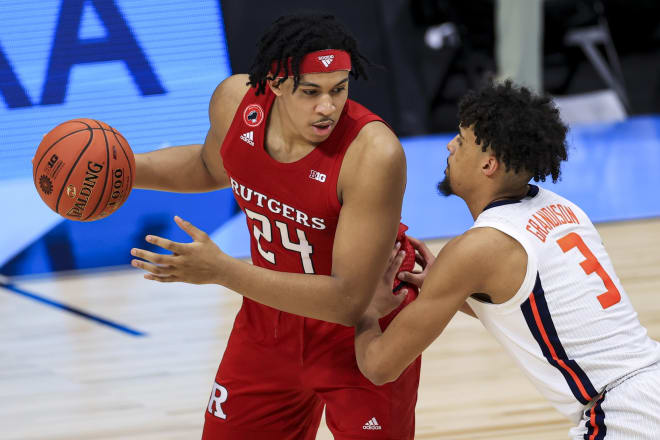 Rutgers forward Ron Harper Jr. (24)