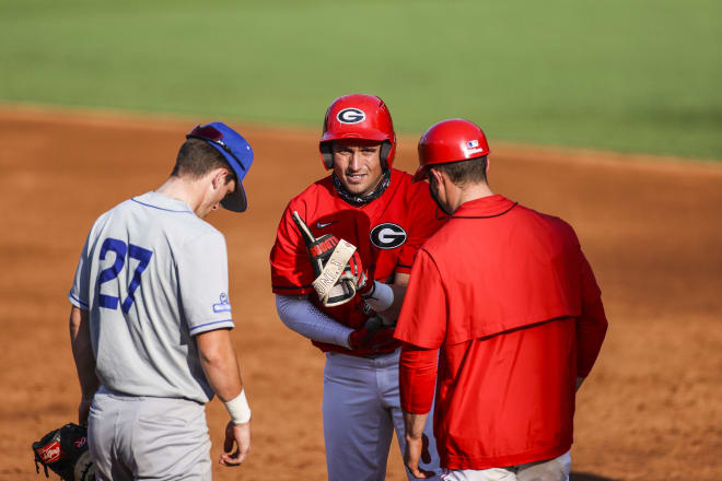 Riley King and Georgia toppled Georgia State Tuesday, 10-7.