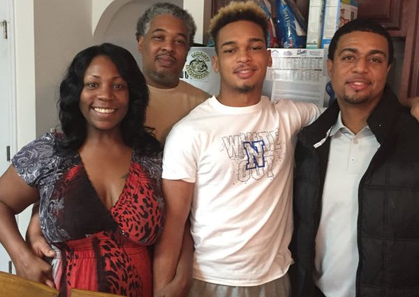 Rivals 2-star CB Robert Black & family joined by Army cornerback coach, ShaDon Brown